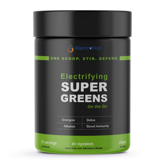 ElectroFizz Supergreens Superfood Powder Greens,Fruits &Herbs-250gm (31 servings)