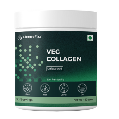 Vegetarian Collagen, Healthy Skin, Hair, Joints-Unflavored 150Gm