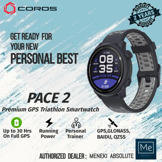 Coros Pace2 Navy Blue Premium GPS Smartwatch