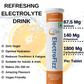 ElectroFizz Electrolyte Energy Drink for Workout, Sports Drink for Men and Women, Energy Supplement, Instant Hydration - 60 Effervescent Tablets (Pack of 3 tubes) -Orange, Lemon & Pineapple